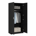armoire-moderne-en-bois-noir-avec-etageres-spacieuses-sqlzho6022tv