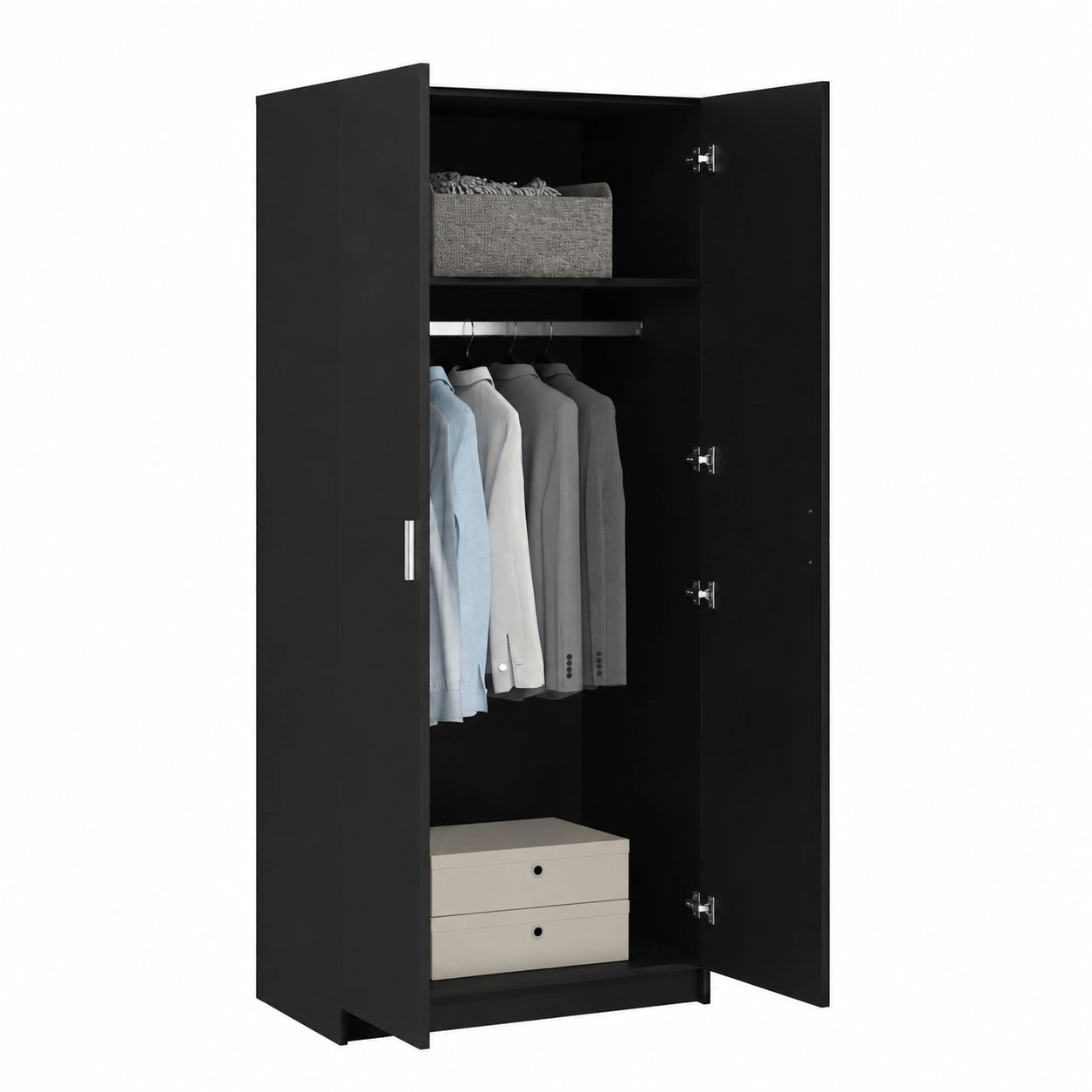 armoire-moderne-en-bois-noir-avec-etageres-spacieuses-sqlzho6022tv
