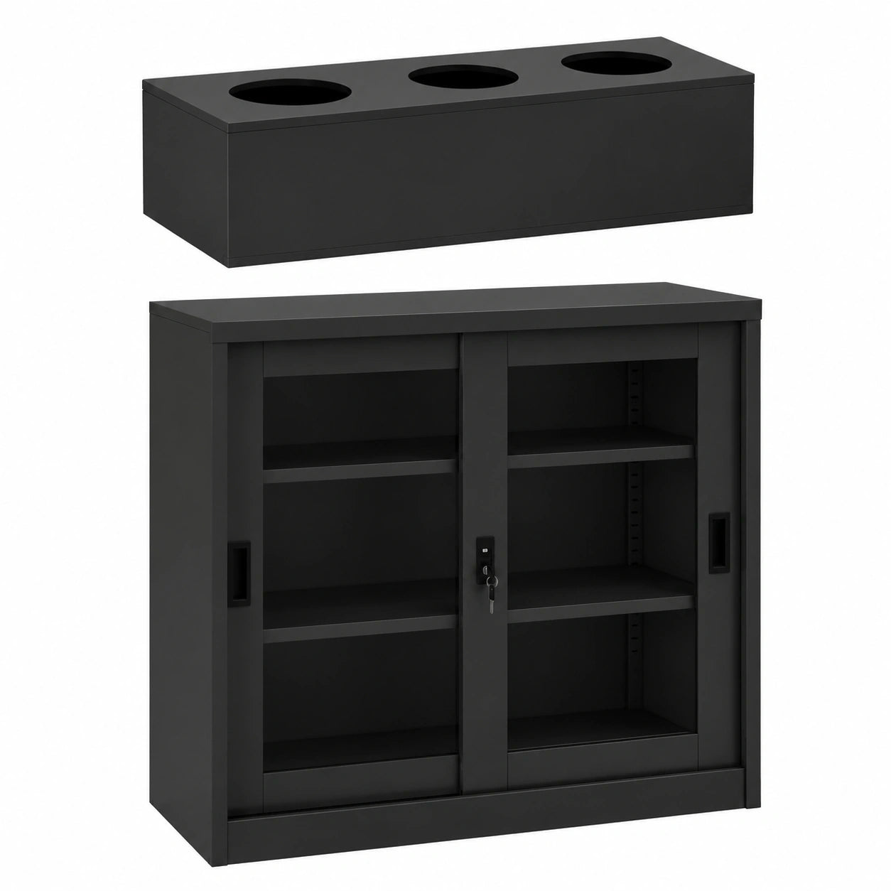 armoire-a-portes-coulissantes-avec-jardiniere-en-acier-anthracite-flewwf5837ry