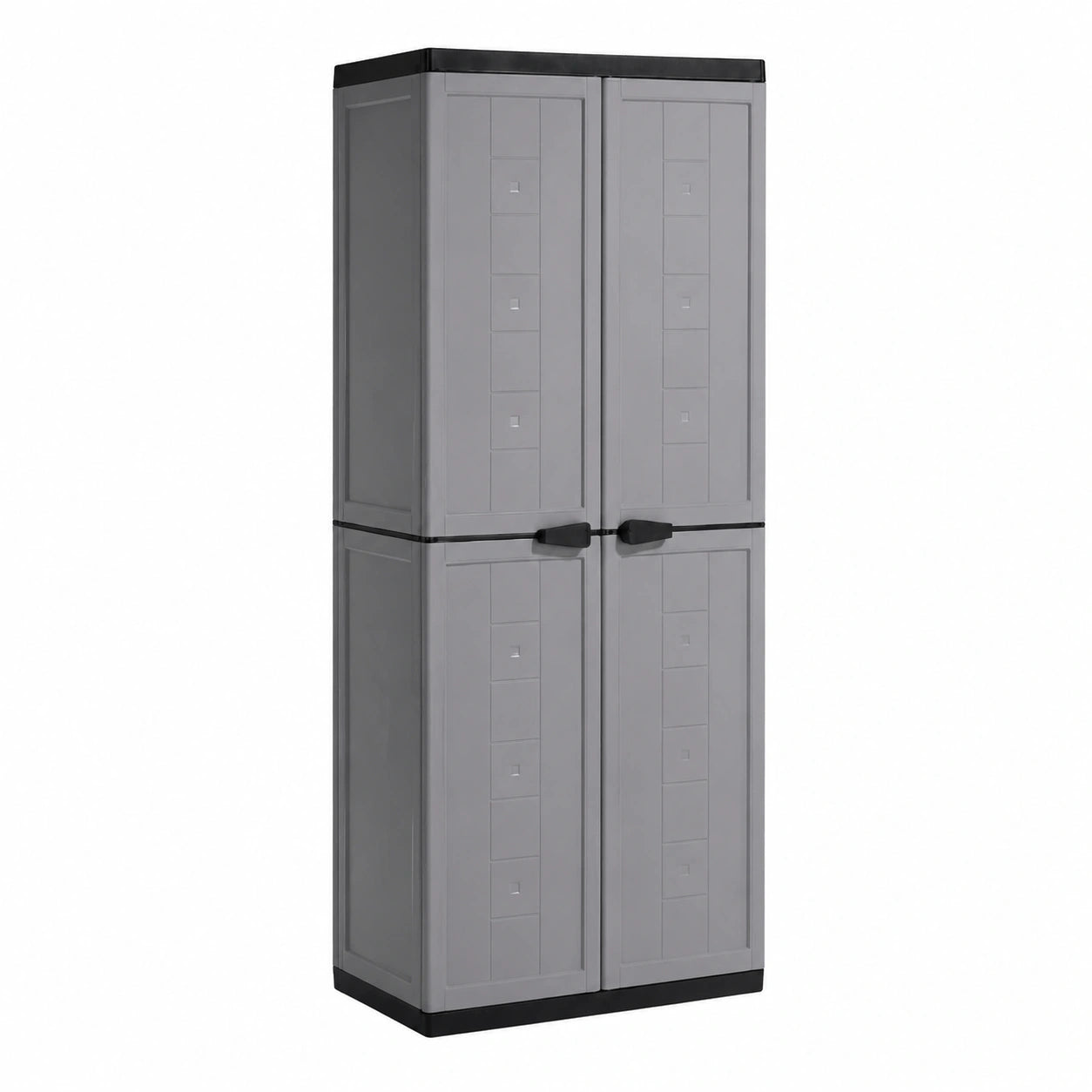 armoire-haute-en-plastique-grisnoir-avec-etageres-reglables-68-x-39-x-166-cm-lmafql6041rx