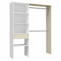 armoire-de-rangement-avec-etageres-et-penderies-blancchene-158x187x40-cm-bodzbz5985kg