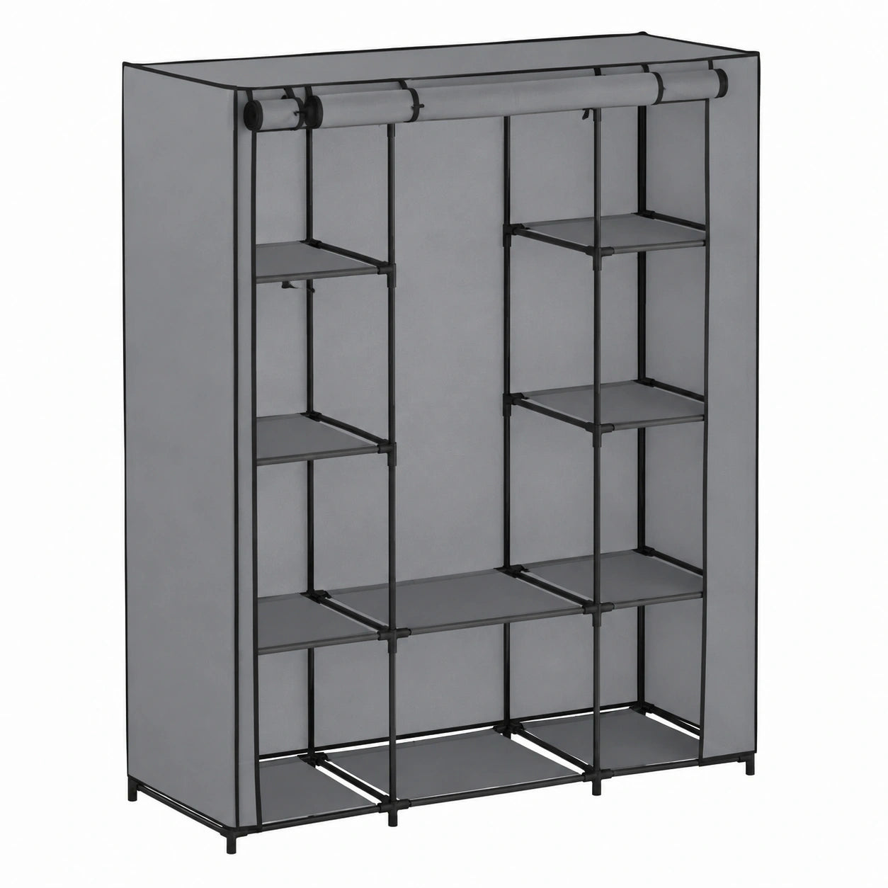 armoire-en-tissu-portable-d-angle-grise-hcbavl5986kk