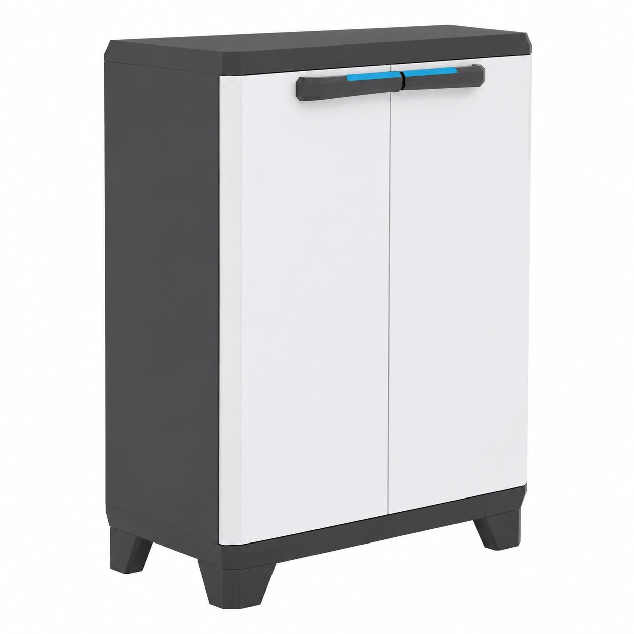 armoire-basse-en-plastique-gris-clairnoir-68-x-39-x-90-cm-bvhcve6009jc