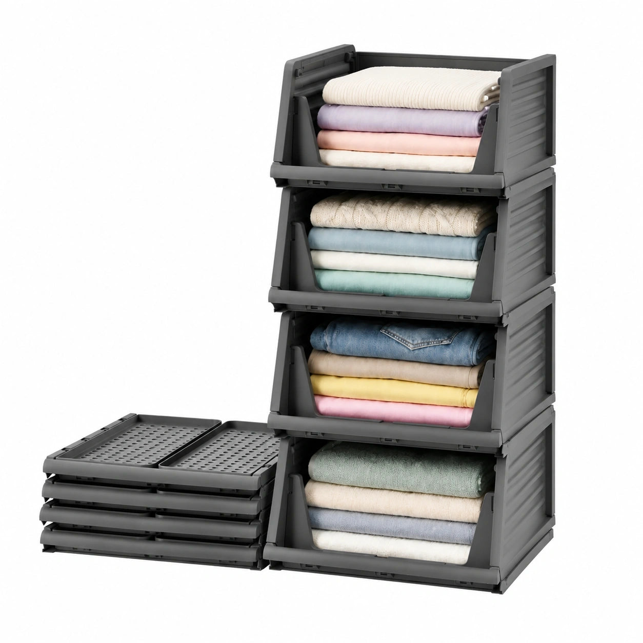 organisateur-pliable-pour-vetements-boite-de-rangement-empilable-pour-chambre-et-dressing-gris-gauwfm5988rr